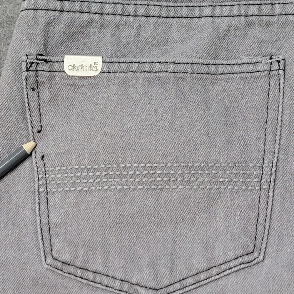 Akademiks Jeans Mens 32x32(30x29) Gray Straight‎ Casual Denim Pants